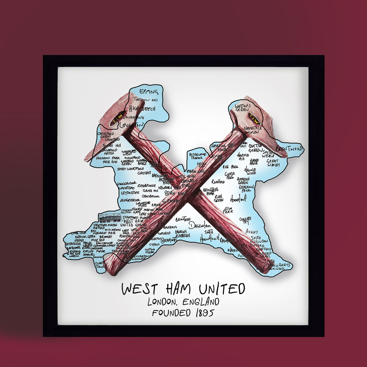 West Ham United Football Club Print