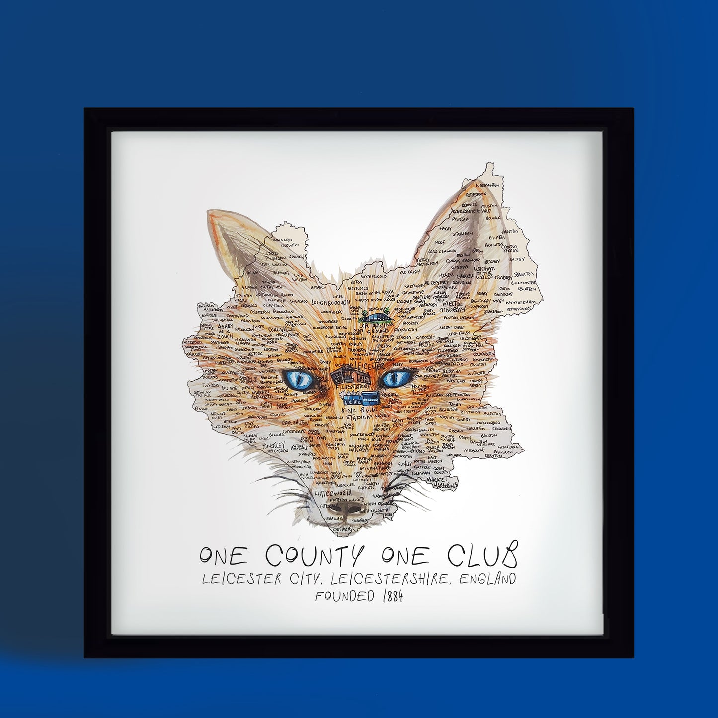 Leicester City Football Club Print