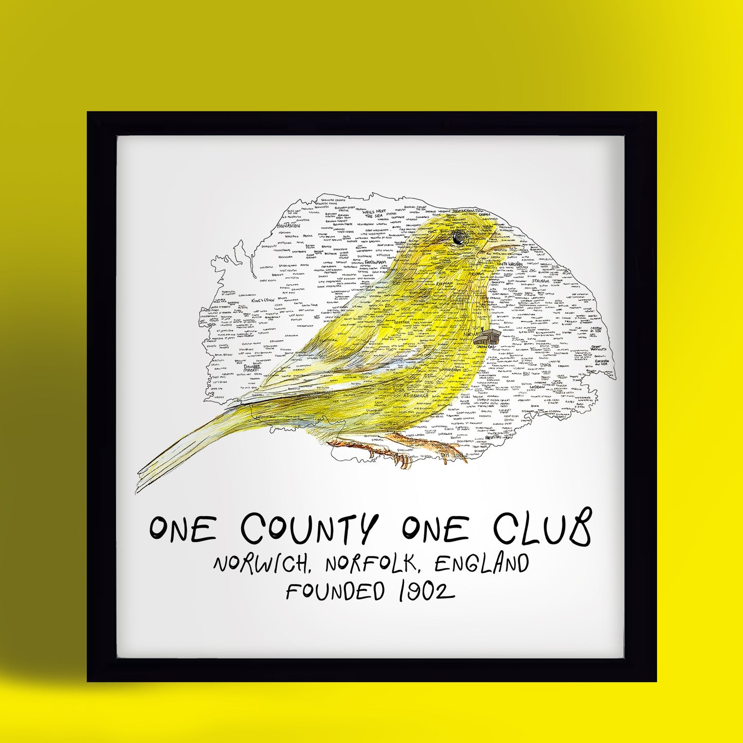 Norwich Football Club Print