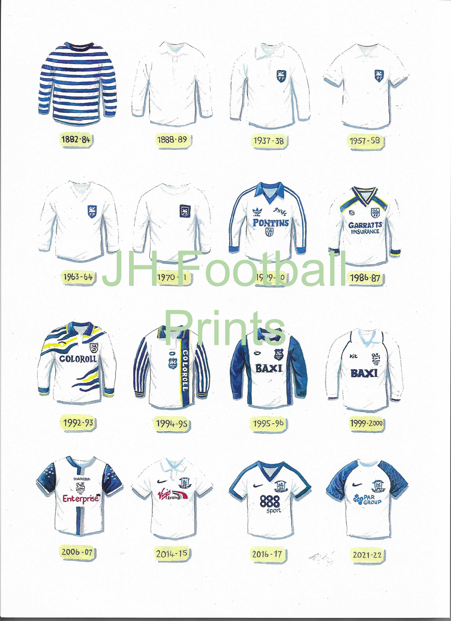 Preston Iconic Shirts Print