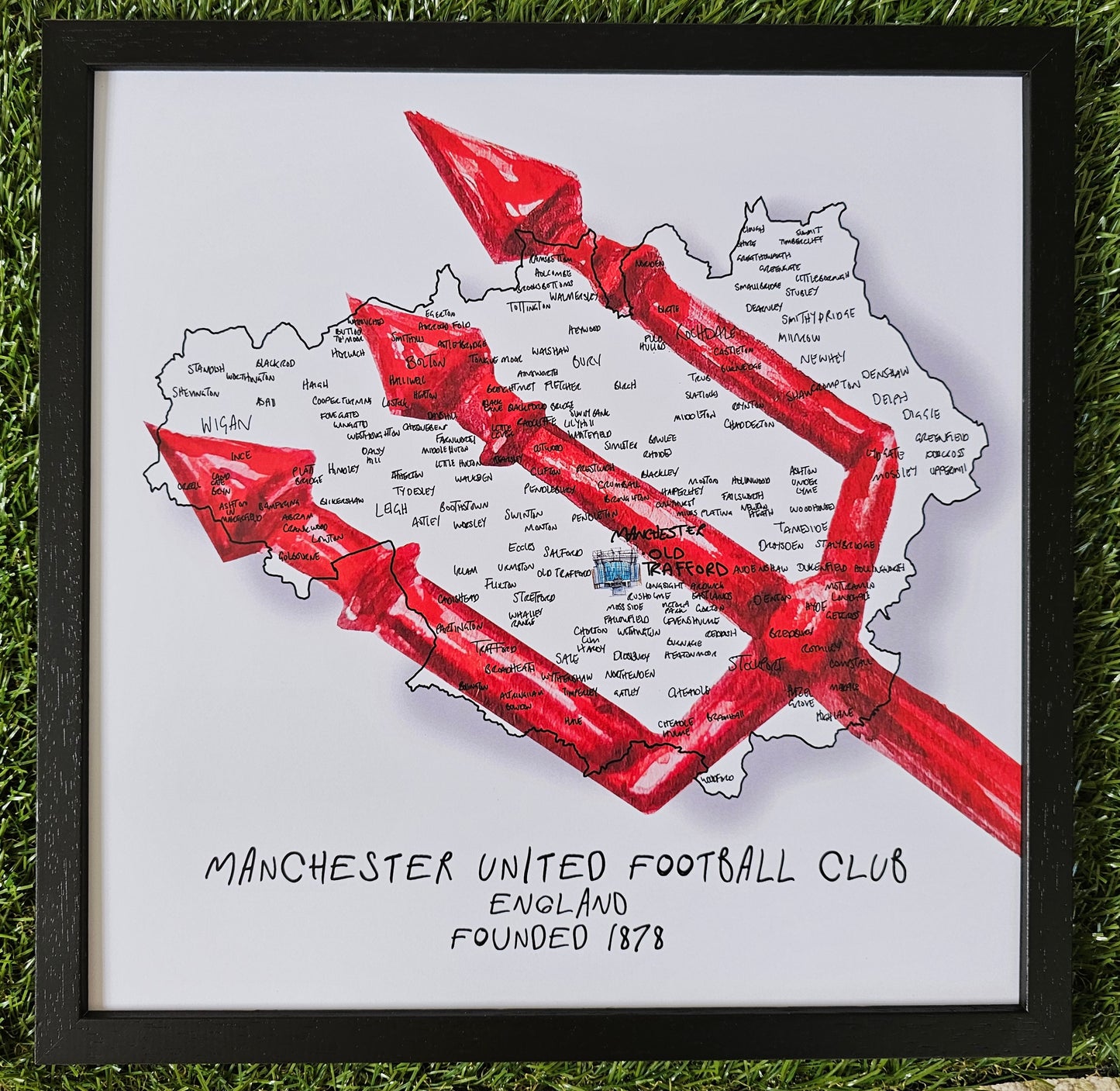 Manchester United Football Club Print (2)