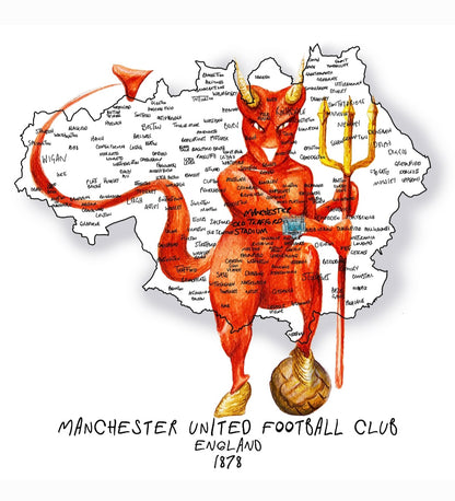 Manchester United Football Club Print