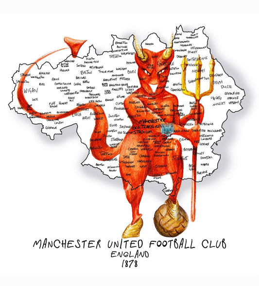 Manchester United Football Club Print (1)