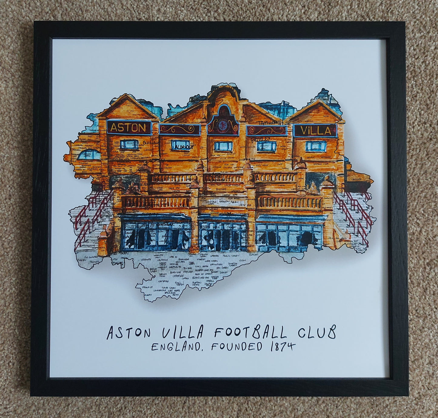 Aston Villa Football Club Print